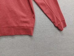 Old Navy Basic Issue Men Hoodie XL Red Full Zip Raglan Sleeve Pockets Casual