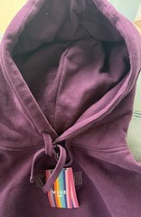 Rare Plum Color Kith X Vogue Pullover Hoodie Men’s Size L New W Tags