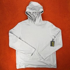 G/FORE Mens XL All Play Terry Hoodie Light Heather Grey NEW $175