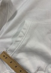 Nike Hoodie Fleece White Men’s Size Small Kangaroo Pockets Sweatshirt Athletic