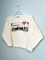 Vintage 80s Cherokee Chisholm Trail Sweatshirt Small Cowboy Western Oklahoma