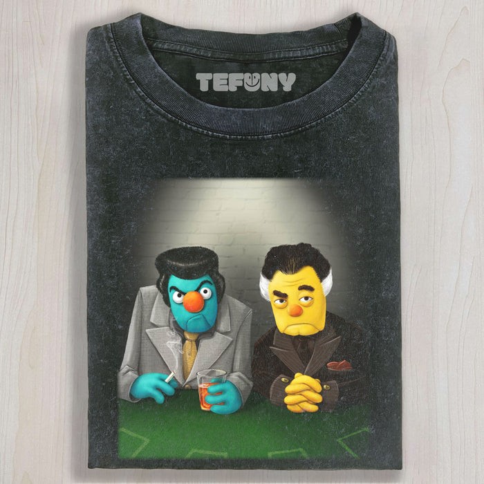 THE SOPRANOS CARTOON UNISEX TEE
