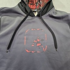 AND1 Hoodie Mens XL Blue/Red Streetball And One Streetwear Pullover