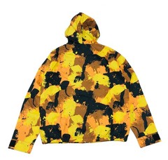 Civilized Camo Utility Nylon Hoodie and Pant Set Color: Yellow Style# CV5084