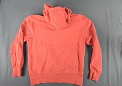 Nike Sweater Mens Small Coral Swoosh Logo Club Fleece Pullover Sweatshirt Hoodie