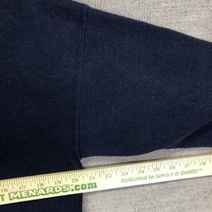 Vintage 90s Handcuffs Sweatshirt Teens XL Blue Logo Crewneck Funny Pullover USA