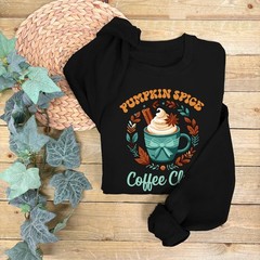 Pumpkin Spice Coffee Club Jumper | Autumn Sweatshirt | Pumpkin Spice Jumper