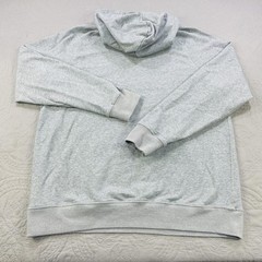 Barstool Sports Hoodie Mens XL Gray Pullover 100% Cotton Kangaroo Pocket Logo
