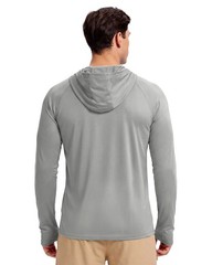 Men’s UPF 50+ Sun Hoodies Quick Dry Long Sleeve Rash Guard Fishing Swim Shirts