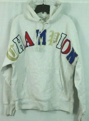 VTG Champion Varsity Letter Spell Out Hoodie Men’s L Reverse Weave Sweatshirt
