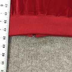 Guapi Hoodie Mens XL Red Velvet Skull Rhinestone Full Zip Limited Edition Jacket