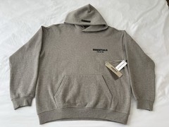 Essentials Pullover Hoodie Size Medium Dark Oatmeal New With Tags
