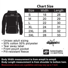 Punisher, Fishing Hook, FB, Unisex Black Hoodie