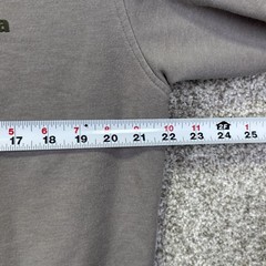 Patagonia Hoodie Mens Medium Gray Organic Cotton Full Zip Front Logo Sweatshirt