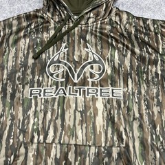 Realtree Hoodie Mens Large 42 44 Camouflage Pullover Hunting Sweatshirt Hiking