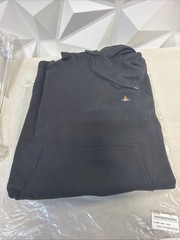 VIVIENNE WESTWOOD ASHTON HOODIE BLACK SizeXL NEW 100% AUTHENTIC