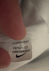 Nike Men’s Beige/White Colorblock Fleece Full Zip Hoodie Pockets L FB7921-121