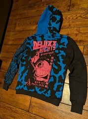 DropX™ Exclusive: Faile x Deluxx Fluxx x ToyQube Astro Boy Hoodie Black Light L
