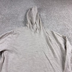 Peter Millar Hoodie Mens Medium Beige Merino Wool Pullover Excursionist Flex