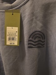 Men’s NWT Goodfellow & Co. LIGHT Blue Long Sleeve Pullover Sweatshirt Size Large