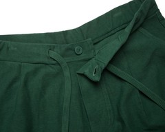 Kired by Kiton NWT Green Cotton Hoodie Sweatshirt Shorts Jumpsuit M (50 IT)