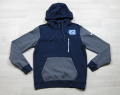 Nike Color Block Fleece Hoody (M) UNC North Carolina Tar Heels NCAA Basketball