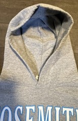 Gildan Men’s Gray Yosemite 1890 Graphic Pullover Hoodie w/ Pockets XL