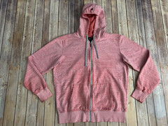 O’Neill Beach Surf Hoodie Jacket Coral Heather Red Men’s Size Medium