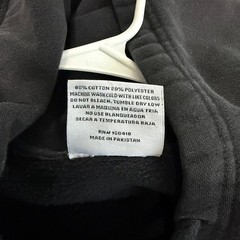 Pro Club Mens XL Hoodie Zip Up Heavyweight Black Fleece Streetwear Sweatshirt