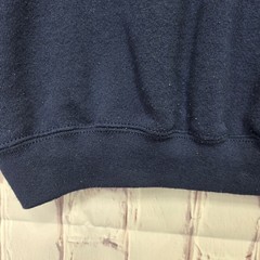Vintage Tultex Blank Crewneck Sweatshirt Navy Men’s Size Large Cotton Polyester
