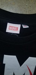 NWT Marvel Comics Ultimate Spider-Man wraparound Black Crew Sweatshirt Size XL