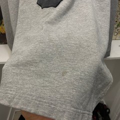 VTG Y2k Basic Conditioning Gear Gray Athletic Rugby 8 Long Sleeve Crewneck XL
