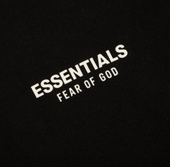 NWT Essentials Black & White Hoodie FW24 Fear Of Gods XS to XL