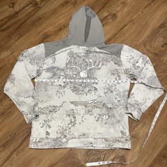 Redhead Hoodie Tundra White Camouflage Hunting 3D Camo Deer Skull Men Size Large