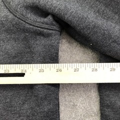 Burlebo Hoodie Mens Large Gray Pullover Fleece Sweatshirt Graphic Deer Outdoors