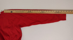 Vintage Red Raglan Sweatshirt Men Large SWEATS FX PANNILL Soft Cotton & Acrylic