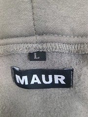 New Maur Motorcycles Full Zip Hoodie Men’s US Size L