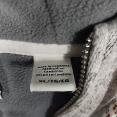 Quiksilver Men’s Keller sherpa Hoodie Light Heather Gray XL