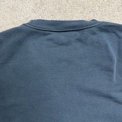 PS Paul Smith Sweatshirt Mens Large Blue Zebra Logo 100% Cotton Crewneck