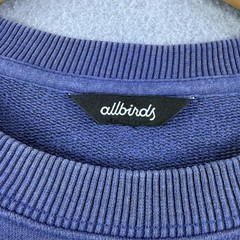 Allbirds Men’s R&R Crewneck Sweatshirt Cotton Blend Blue Size L Sustainable
