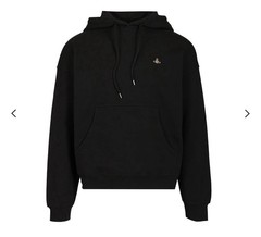 VIVIENNE WESTWOOD ASHTON HOODIE BLACK SizeXL NEW 100% AUTHENTIC