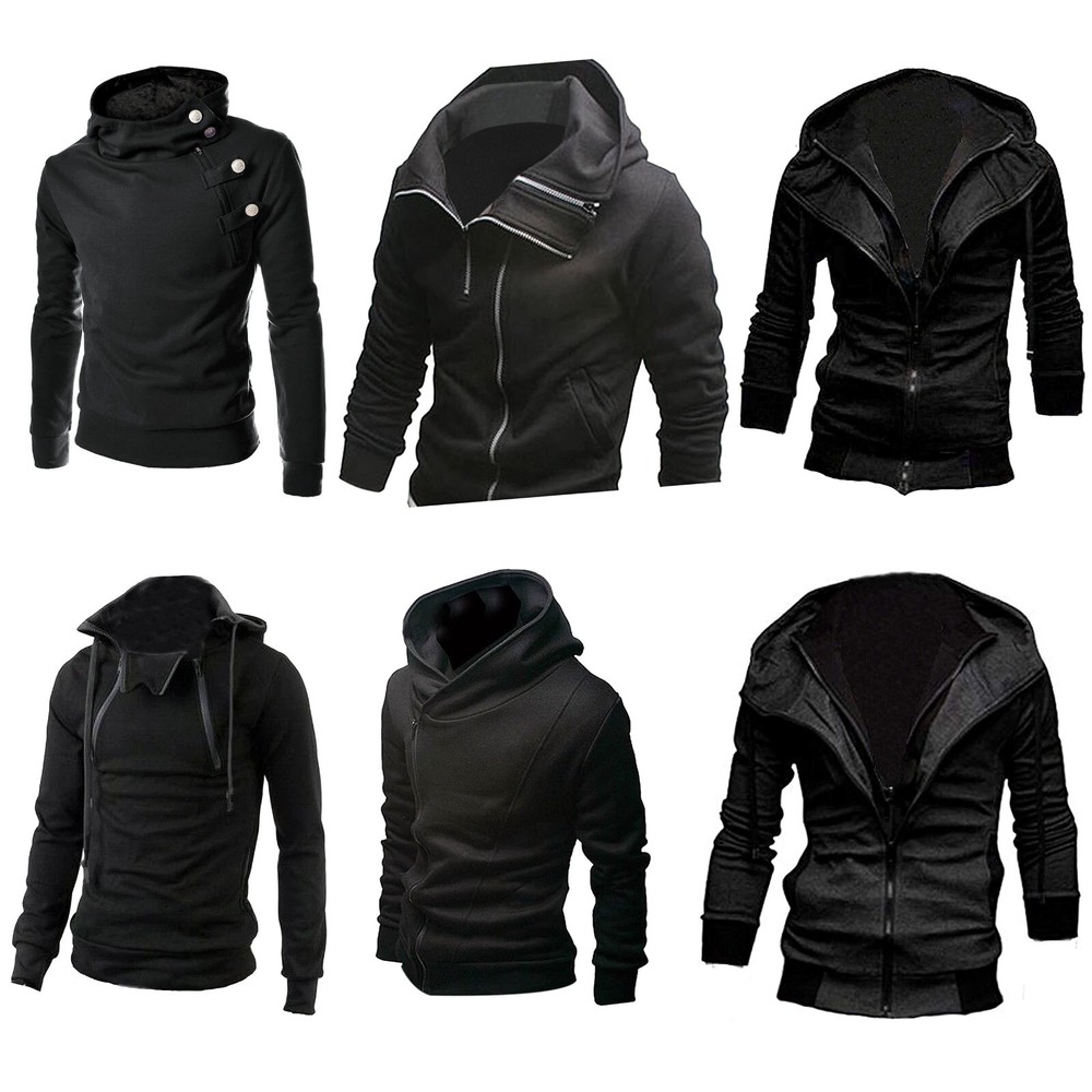 Mens Hoodie Long Sleeve Casual Sweatshirt SlimFit Pullover Cozy Athletic Outwear