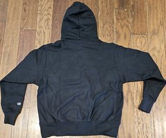 CHAMPION Unisex Black Reverse Weave Axolotl Hoodie S-M-L-XL-2X Men/Women NEW!