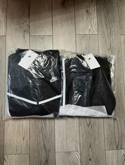 Size Medium – Nike Tech Black Reflective Full-Zip Hoodie & Joggers FREE SHIPPING