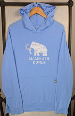 LEVELWEAR x MAMMOTH DUNES SAND VALLEY Mens Large T shirt Weight Hoodie Blue Golf