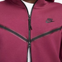 Nike Tech Fleece Windrunner Hoodie Rosewood Plum Purple Red CU4489-653 LARGE