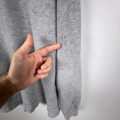 Theory Hoodie Men XL Gray Terrycloth Hooded Sweater Long Sleeve Basic Essential