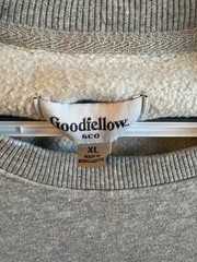 Goodfellow & Co Sweatshirt Mens XL Gray Fleece Lined Long Sleeve Crewneck Casual