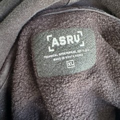 ASRV Technical Sportswear Workout Hoodie Heavyweight Black DSG 0173 Men’s XL