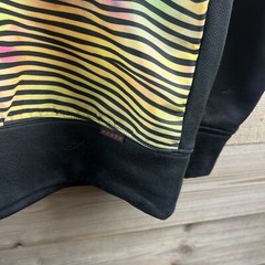 Adidas Mens Sweatshirt Long Sleeve Crew Neck Striped Colorful Athletic Size XLT